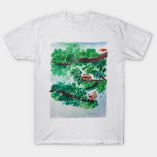 Enjoy Nature Painting T-Shirt